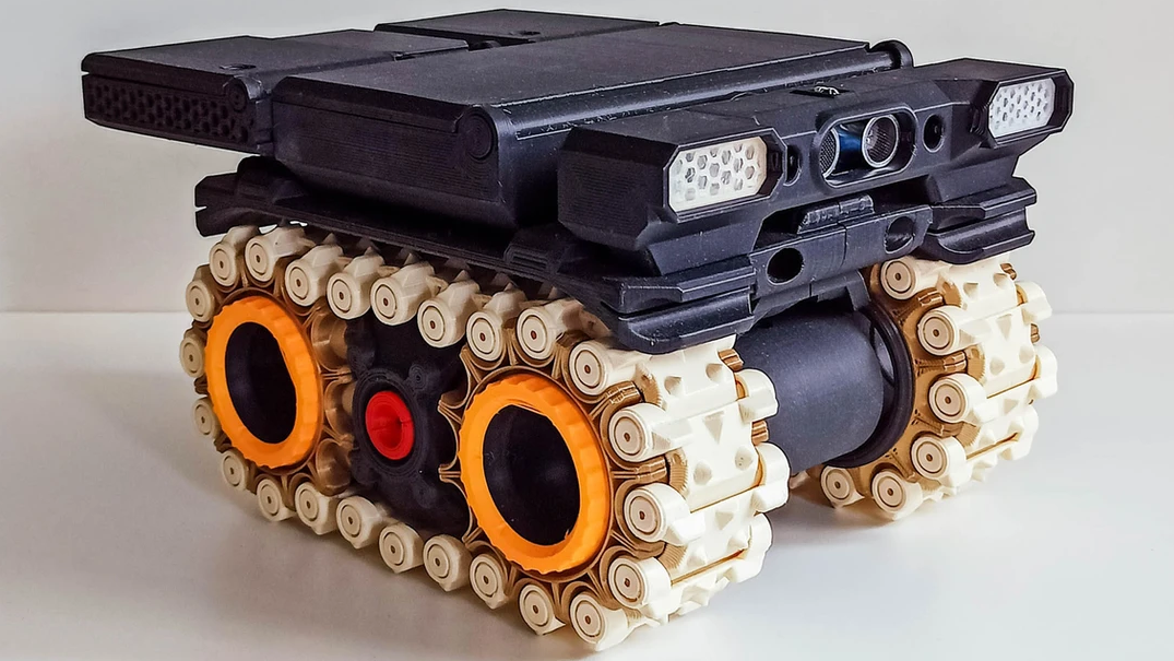 Single-piece Tank Chassis Goes Robotic